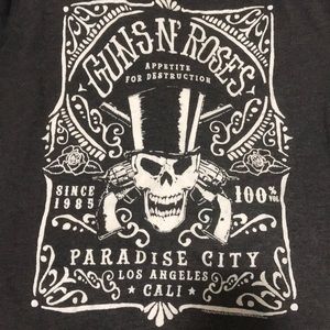 Guns and roses vintage tee